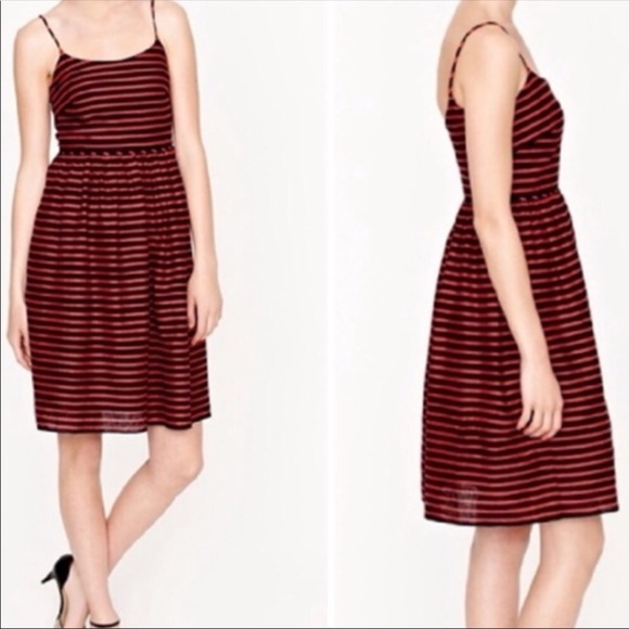 J. Crew Dresses & Skirts - J. Crew Striped Derby Dress 8